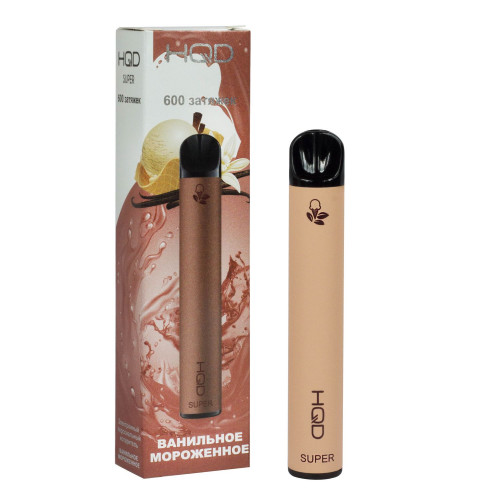 HQD Super Vanilla (HQD Супер Ванильное Мороженое)